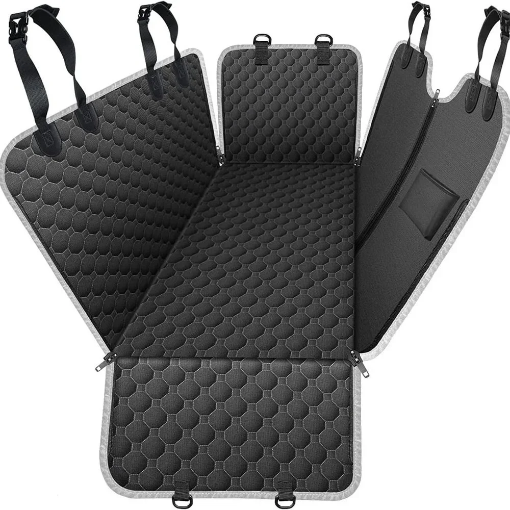 Car Seat Cover for Back Seat, Waterproof Car Seat Protector for Dogs with Side